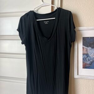 Merona Black Women's V-Neck Top